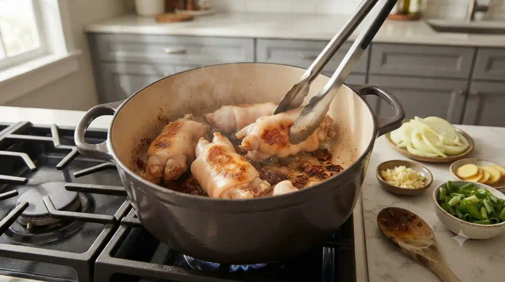 Pork Trotters Recipe – Sticky, Tender & Fall-Off-the-Bone Pork Trotters Recipe – Sticky, Tender & Fall-Off-the-Bone