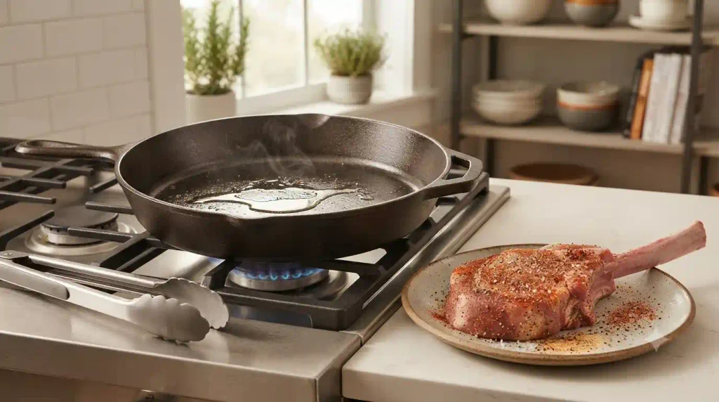 Tomahawk Pork Chop Recipe – Foolproof, Juicy & Epic