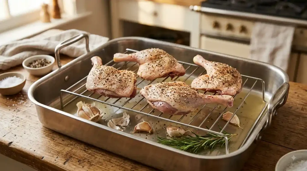 Duck Legs Recipe – Easy Crispy & Tender Roasted Duck Legs
