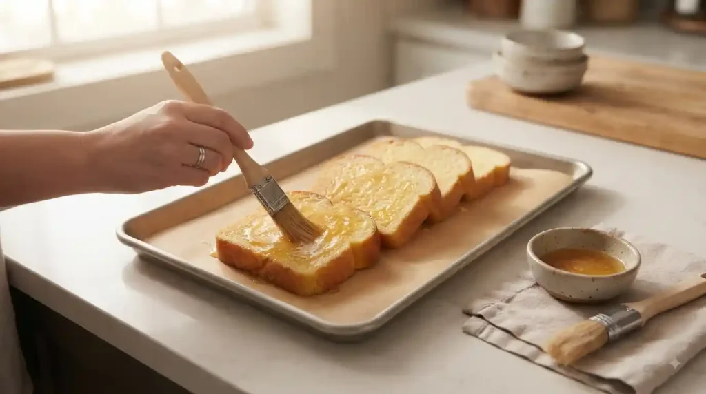 Honey Toast Recipe – Crispy, Caramelized & Buttery