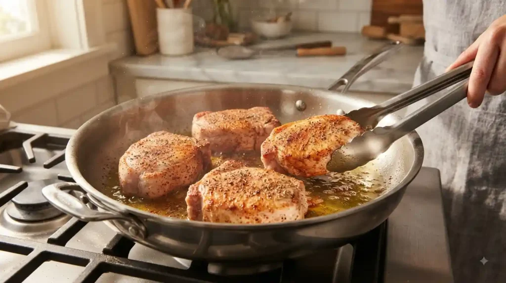 Boneless Pork Chop Recipe – Tender in 15 Minutes Boneless Pork Chop Recipe – Tender in 15 Minutes