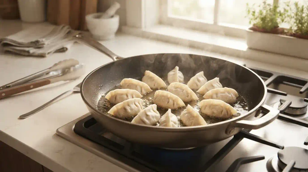 Pork Potstickers Recipe – Crispy, Juicy & No-Tear Pork Potstickers Recipe – Crispy, Juicy & No-Tear