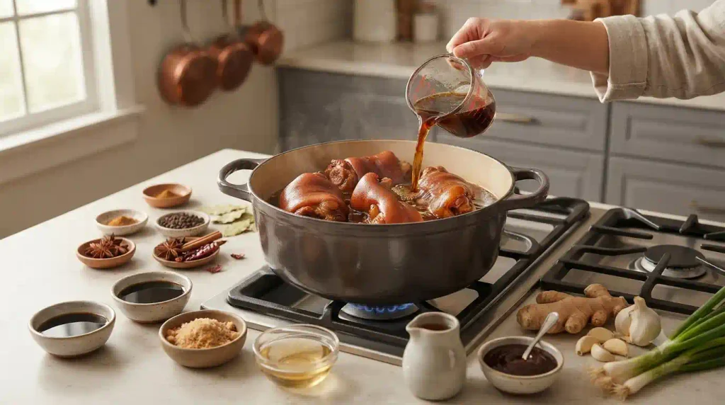 Pork Trotters Recipe – Sticky, Tender & Fall-Off-the-Bone Pork Trotters Recipe – Sticky, Tender & Fall-Off-the-Bone