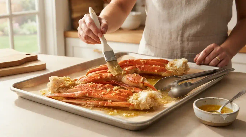 Snow Crab Legs Recipe – Baked in Garlic Butter Snow Crab Legs Recipe – Baked in Garlic Butter