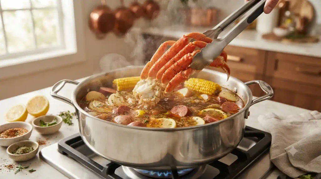 Massive Boiling Crab Recipe at Home – Skip the $100 Bill