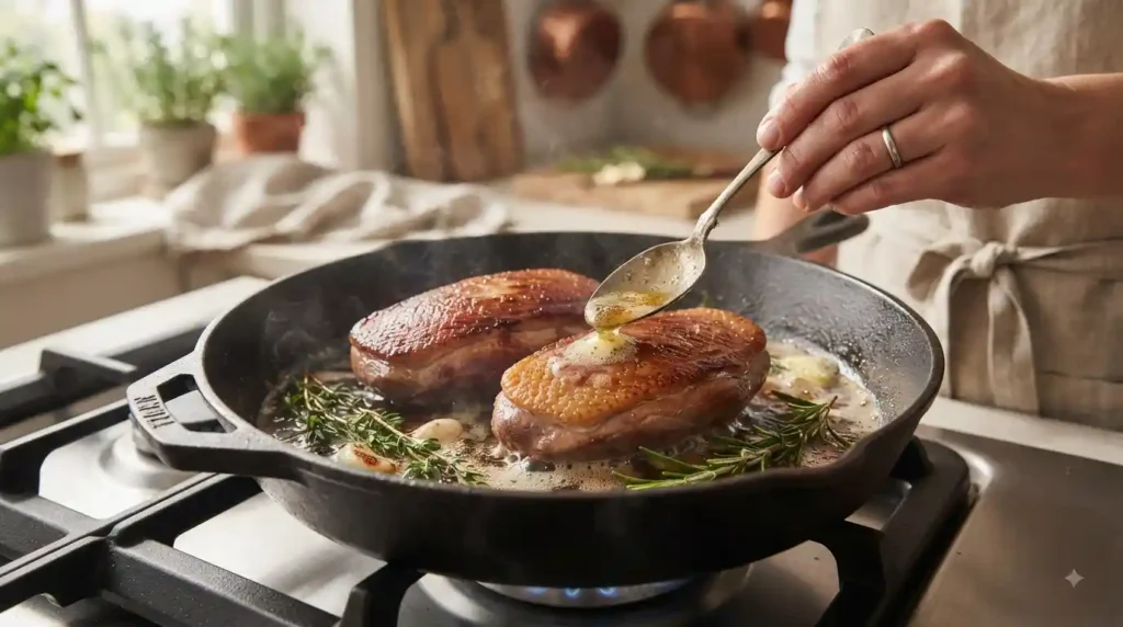 Pan-Seared Duck Breast Recipe – Easy, Juicy & Crispy Pan-Seared Duck Breast Recipe – Easy, Juicy & Crispy