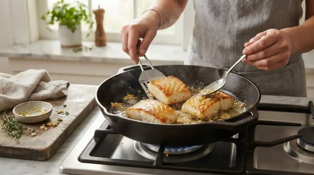 15-Minute Cod Fish Recipe – Flaky, Buttery & Easy