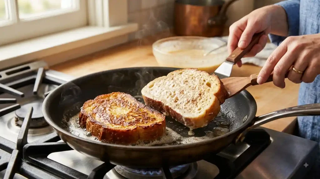 Fluffy French Toast Recipe – Diner-Style & No More Flat Slices
