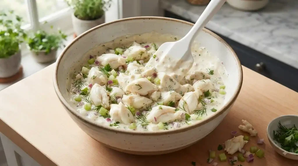 Crab Salad Recipe – Creamy, Fresh & Perfect for Croissants