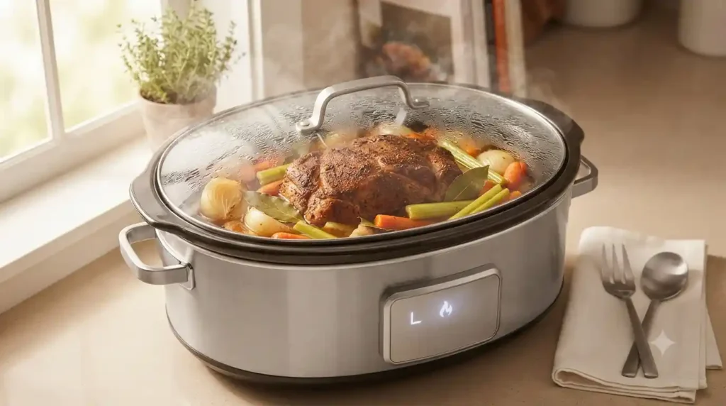 Slow Cooker Pork Roast Recipe – Juicy & Effortless