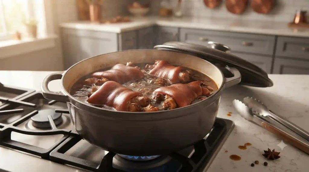 Pork Trotters Recipe – Sticky, Tender & Fall-Off-the-Bone Pork Trotters Recipe – Sticky, Tender & Fall-Off-the-Bone