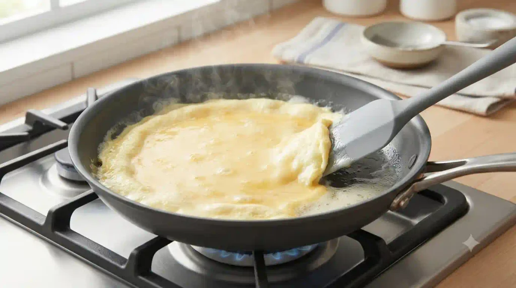 Crab Omelette Recipe with Fluffy, Meat-Packed Filling Crab Omelette Recipe with Fluffy, Meat-Packed Filling