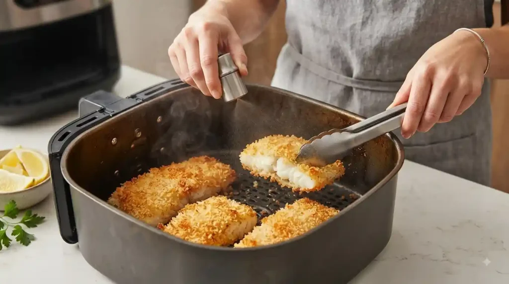 Cod in Air Fryer Recipe – Ridiculously Crispy & Easy Cod in Air Fryer Recipe – Ridiculously Crispy & Easy
