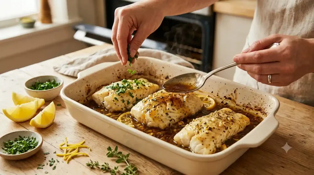 Easy Alaskan Cod Recipe – Baked in 20 Minutes