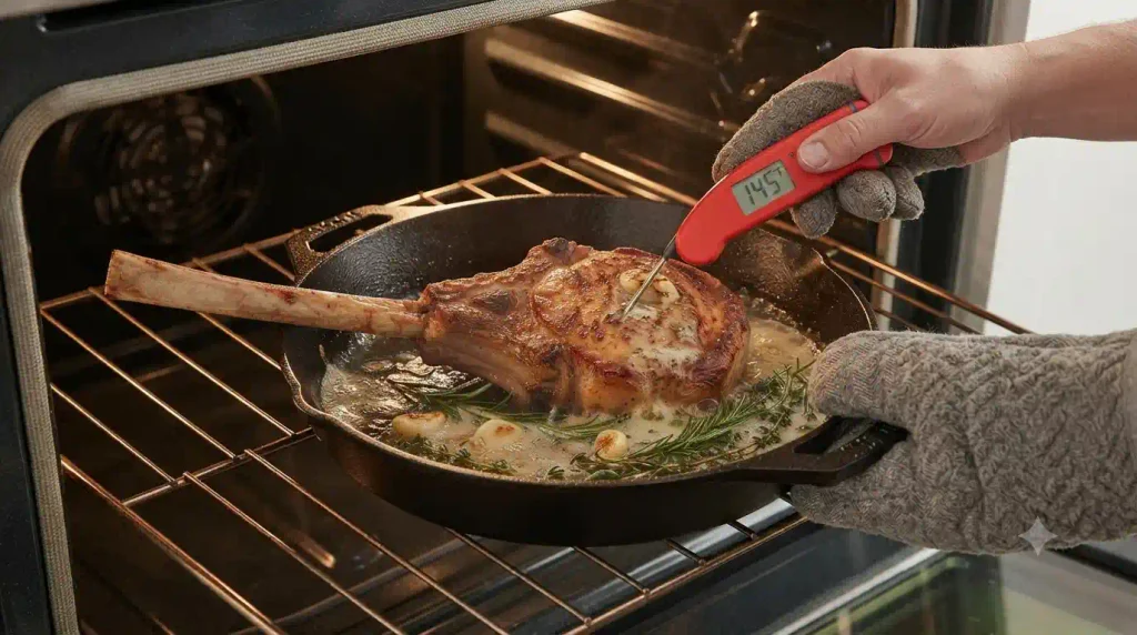 Tomahawk Pork Chop Recipe – Foolproof, Juicy & Epic