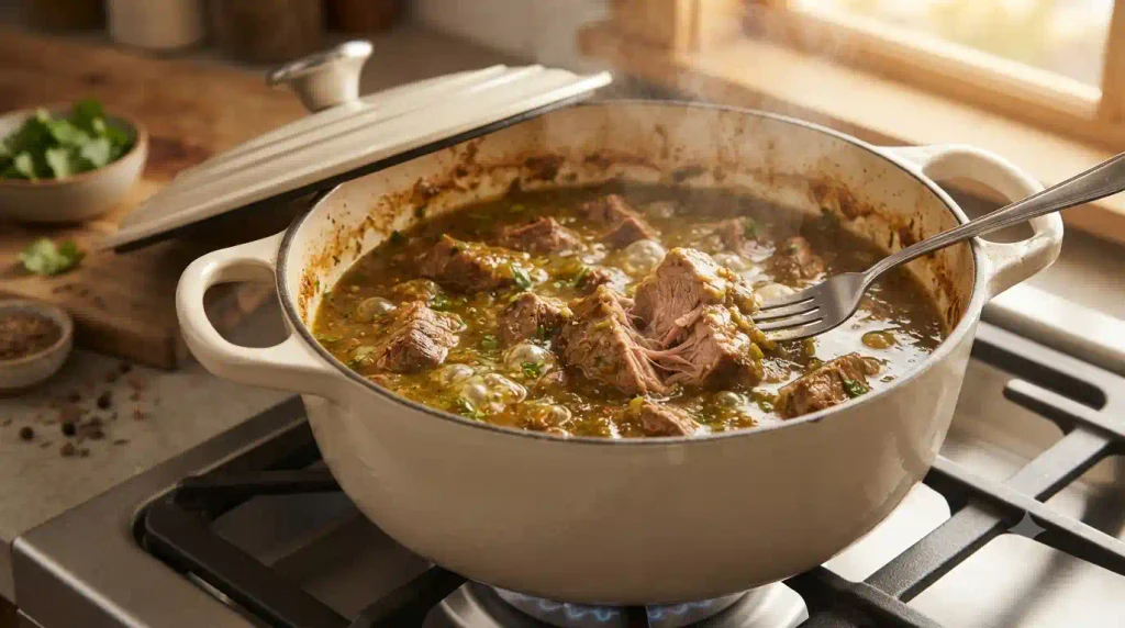 Pork Chilli Verde Recipe – Tender, Charred & Flavor-Packed Pork Chilli Verde Recipe – Tender, Charred & Flavor-Packed