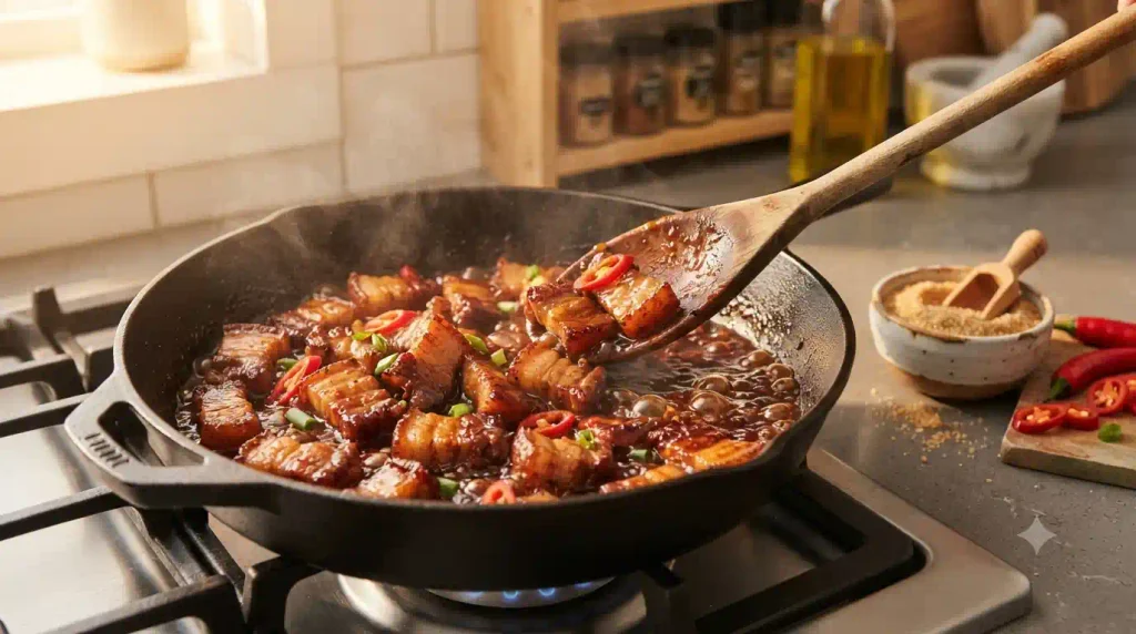 Sticky Pork Binagoongan Recipe – Perfectly Balanced Flavor Sticky Pork Binagoongan Recipe – Perfectly Balanced Flavor
