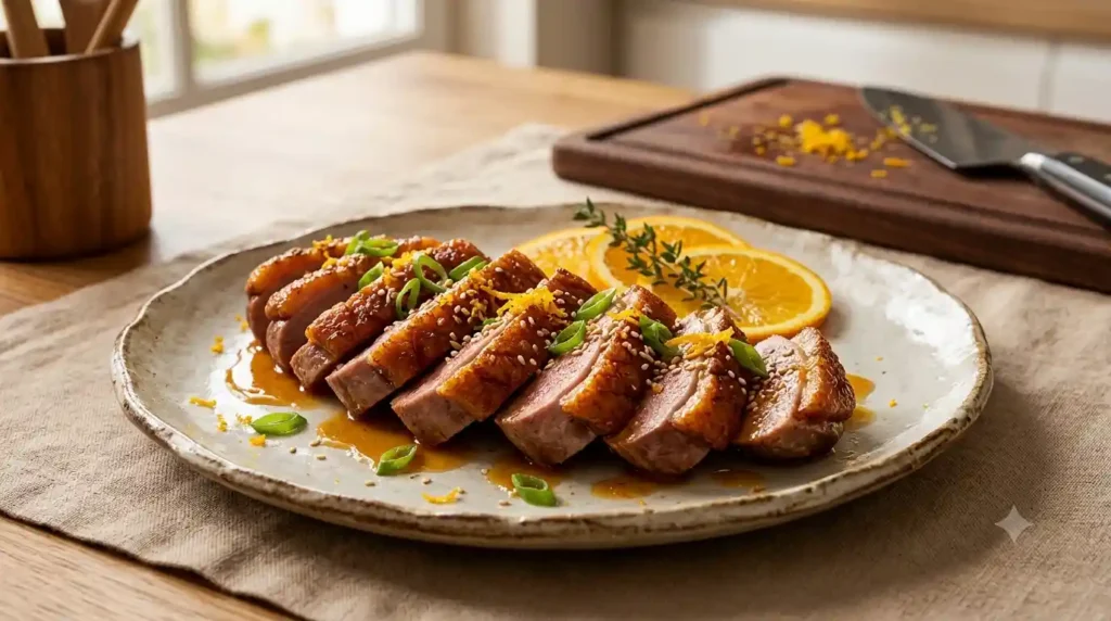 Crispy Skin & Sticky Glaze: The Best Orange Duck Recipe (Easier Than You Think)