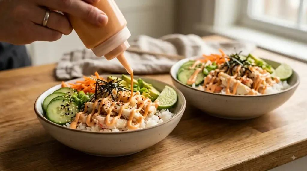 Easy Spicy Crab Bowl Recipe – Ready in 10 Minutes Easy Spicy Crab Bowl Recipe – Ready in 10 Minutes