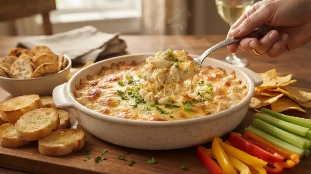 Crab Dip Recipe – Hot, Cheesy & Highly Addictive Crab Dip Recipe – Hot, Cheesy & Highly Addictive