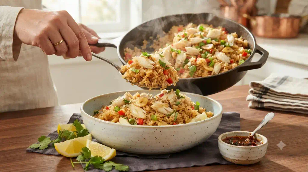 Crab Rice Recipe – Insanely Addictive & Delicious Crab Rice Recipe – Insanely Addictive & Delicious