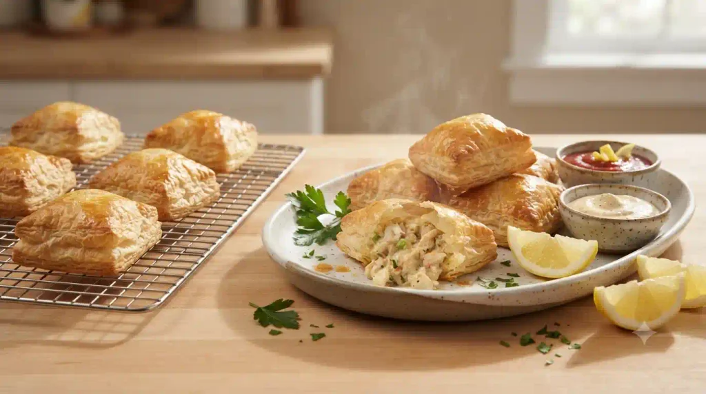 Crab Puffs Recipe – Crispy, Addictive & Vanish in 60 Seconds