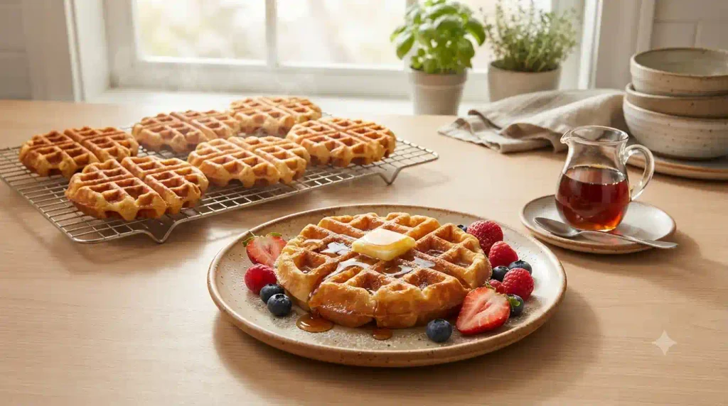 Buttermilk Waffles Recipe – Light, Fluffy & Cloud-Like Buttermilk Waffles Recipe – Light, Fluffy & Cloud-Like