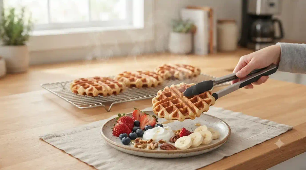 Homemade Waffles Recipe – Crispy, Easy & Weekday-Friendly Homemade Waffles Recipe – Crispy, Easy & Weekday-Friendly