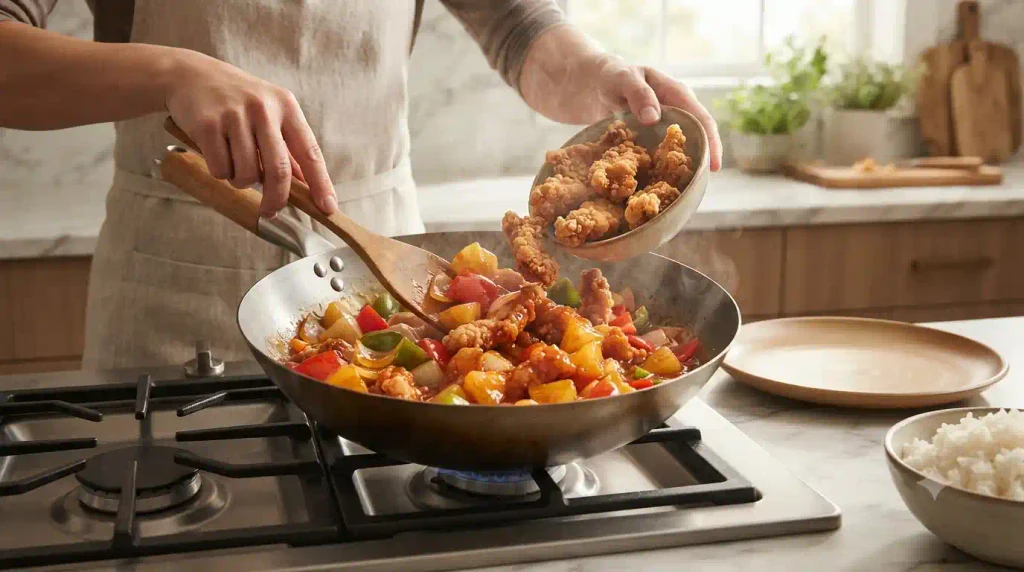Sweet and Sour Pork Recipe – Crispy, Sticky & Delicious