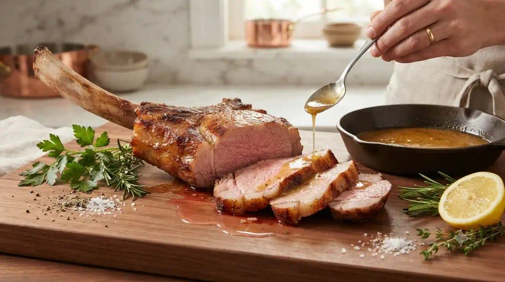 Tomahawk Pork Chop Recipe – Foolproof, Juicy & Epic