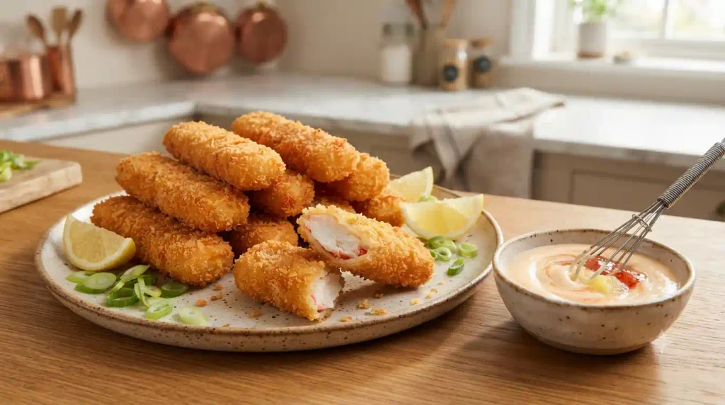 Crispy Golden Crab Sticks Recipe – A Chef’s Secret Weapon