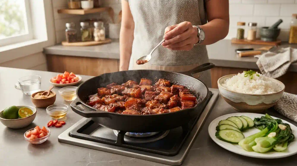 Sticky Pork Binagoongan Recipe – Perfectly Balanced Flavor Sticky Pork Binagoongan Recipe – Perfectly Balanced Flavor