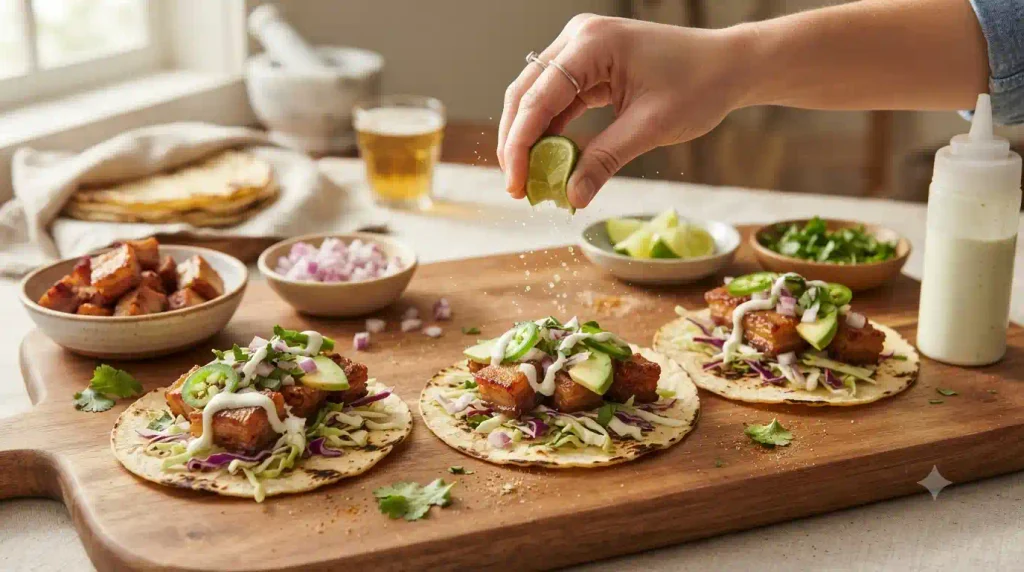 Pork Belly Tacos Recipe with Crispy, Addictive Flavor Pork Belly Tacos Recipe with Crispy, Addictive Flavor