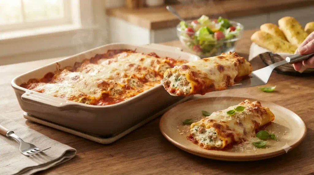 Sausage Manicotti Recipe – Easy, No-Tear & Genius Sausage Manicotti Recipe – Easy, No-Tear & Genius
