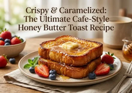 The Ultimate Cafe-Style Honey Butter Toast Recipe