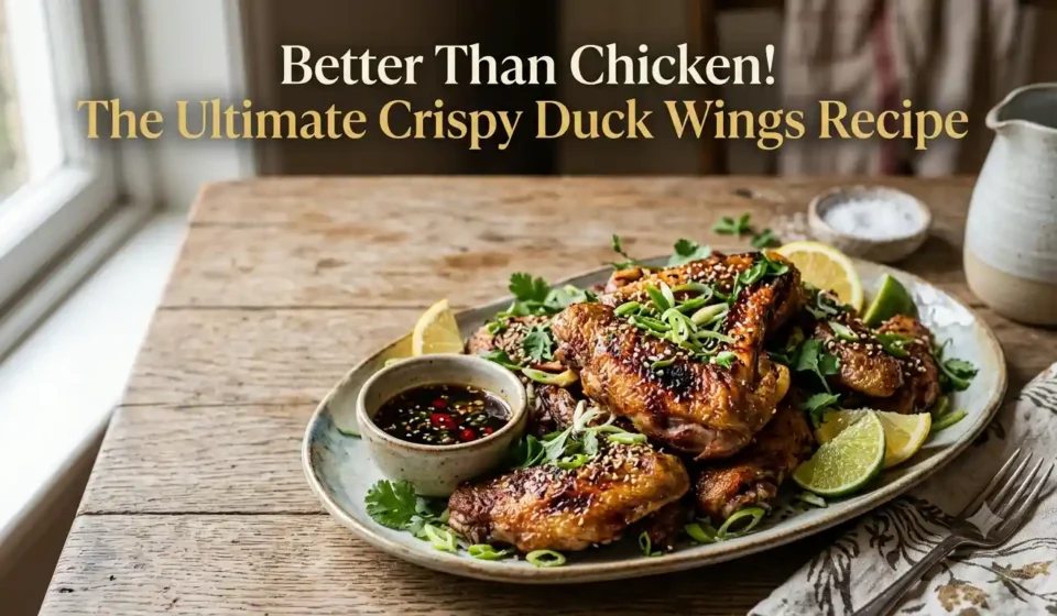 The Ultimate Crispy Duck Wings Recipe