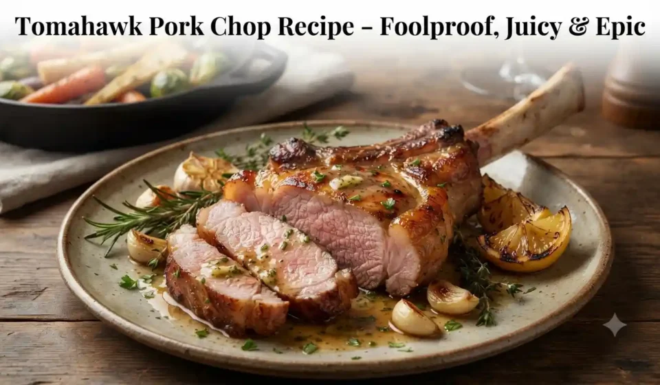 Tomahawk Pork Chop Recipe