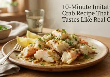 10-Minute Imitation Crab Recipe That Tastes Like Real Crab
