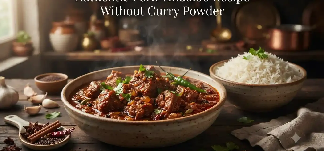 Authentic Pork Vindaloo Recipe Without Curry Powder