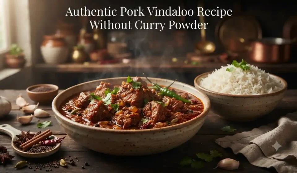 Authentic Pork Vindaloo Recipe Without Curry Powder