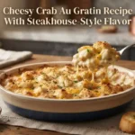 Cheesy Crab Au Gratin Recipe With Steakhouse-Style Flavor