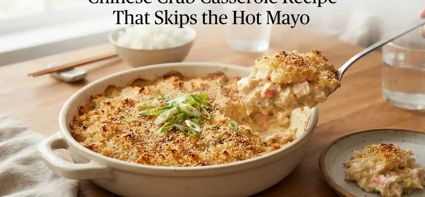 Chinese Crab Casserole Recipe That Skips the Hot Mayo