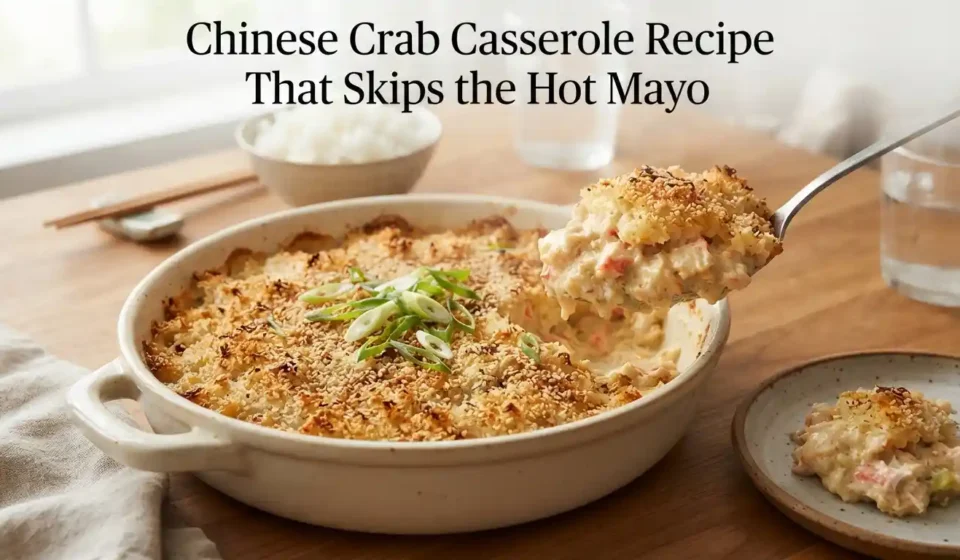 Chinese Crab Casserole Recipe That Skips the Hot Mayo