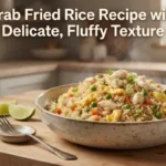 Crab Fried Rice Recipe with Delicate, Fluffy Texture