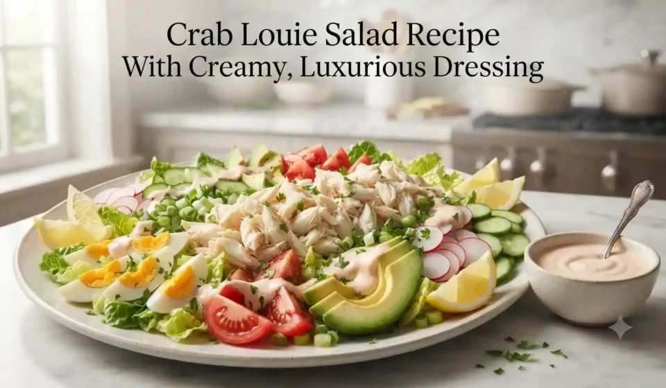 Crab Louie Salad Recipe With Creamy, Luxurious Dressing