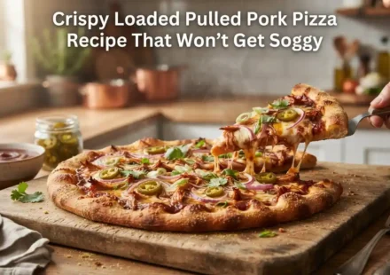 Crispy Loaded Pulled Pork Pizza Recipe That Won’t Get Soggy