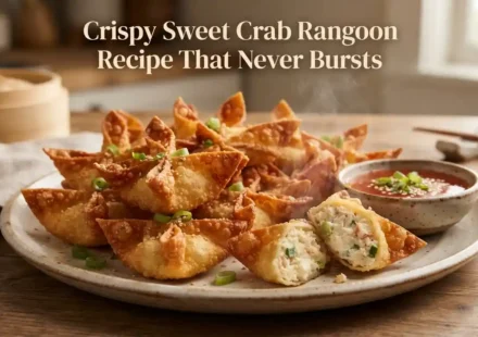 Crispy Sweet Crab Rangoon Recipe That Never Bursts