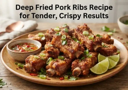 Deep Fried Pork Ribs Recipe for Tender, Crispy Results