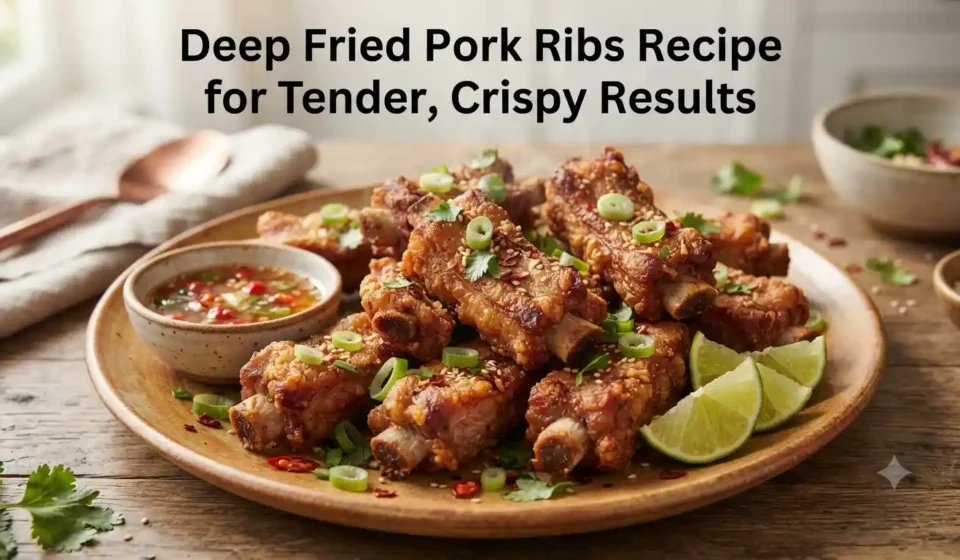 Deep Fried Pork Ribs Recipe for Tender, Crispy Results