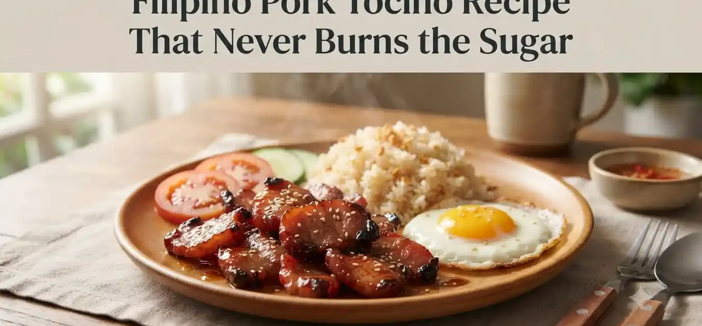 Filipino Pork Tocino Recipe That Never Burns the Sugar